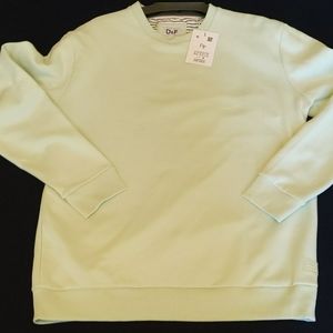 Beautiful mint green sweatshirt SIZE XL